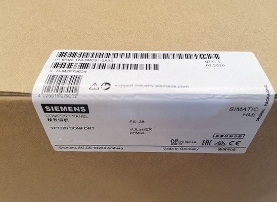 Siemens 6AV2124-0MC01-0AX0 SIMATIC HMI TP1200 Comfort Panel 12" TFT display