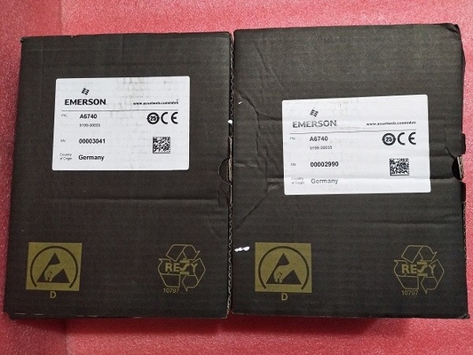 EMERSON A6740 16Ch Output Relay Module For Plant'S Most Critical Rotating Machinery
