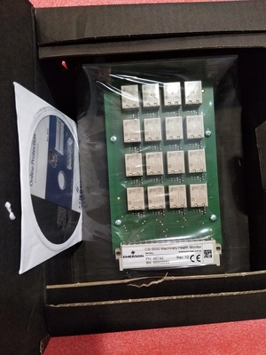 EMERSON A6740 16Ch Output Relay Module For Plant'S Most Critical Rotating Machinery