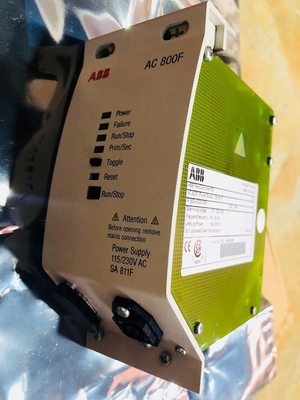ABB SA811F 3BDH000013R1 SA 811F Power Supply 115/230 VAC With PM 802F Or PM 803F