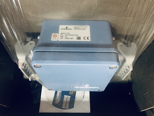 Emerson AMS 3120 A3120/022-000 Bearing-Vibration Monitor Wall mount Temperature Range  -20 to 65°C (-4 to149°F)