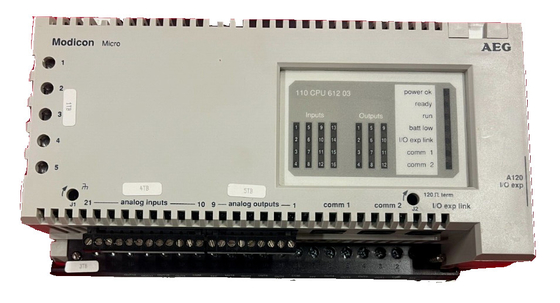 Schneider Electric Modicon Micro 110CPU61203 Central Processing Unit CPU Module