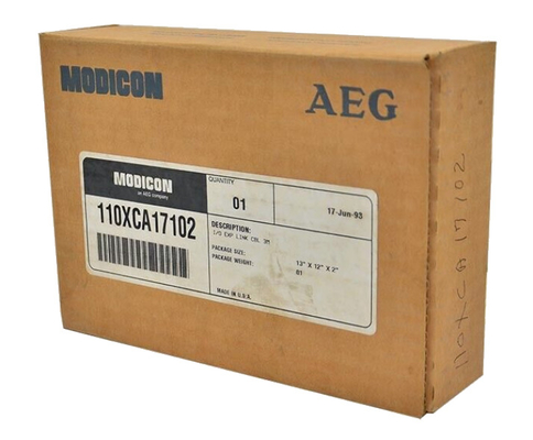 Schneider Electric Modicon Micro AEG 110XCA17102 PLC I/O Expansion Link Cable New Stock