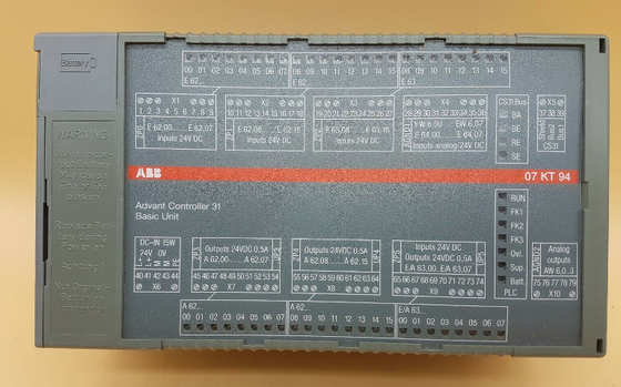 ABB 07KT94 GJR5252100R0101 Advant Controller 31 Basic Unit