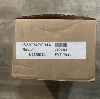 GE IS220PAOCH1A Analog Output Module