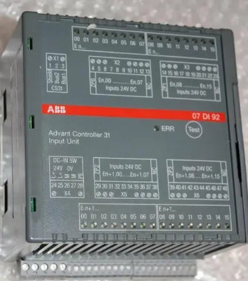 ABB 07DI92 GJR5252400R0101 Digital I/O module
