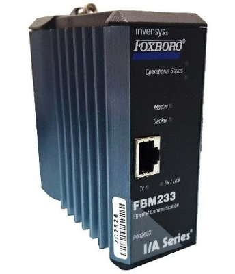 FBM233 P0926GX Foxboro Field Device System I/A Series Integrator Module 10/100 Mbps Ethernet Redundant
