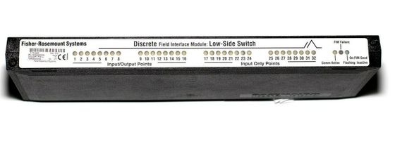 10P53520006 Emerson Rosemount VDC Logic I/O Brain/Interface Low-Side Switch DIO 32PT