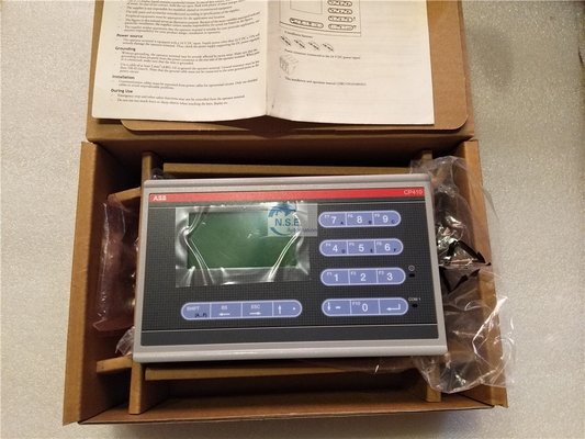 ABB CP410M 1SBP260181R1001 Control Panel 16 function keys 3” LCD Graphic Monochrome