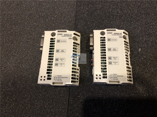 ABB RPBA-01 adapter module supports PROFIBUS DP-V0 and DP-V1 communication