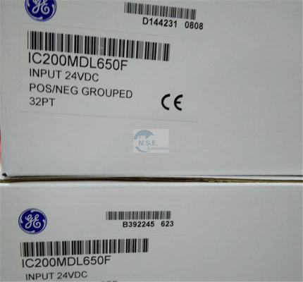 General Electric IC200MDL650 Input Module 24VDC Pos/Neg Logic 32 Points