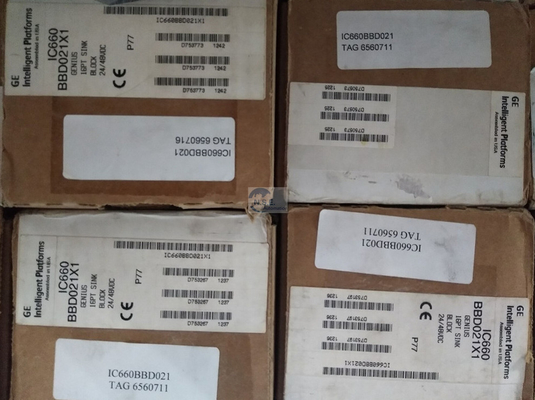 General Electric IC660BBD021 24/48 VDC 16 Circuit Sink I/O Block