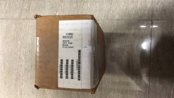 General Electric IC660BBD025 GE 32 Circuit 5/12/24 VDC Sink block