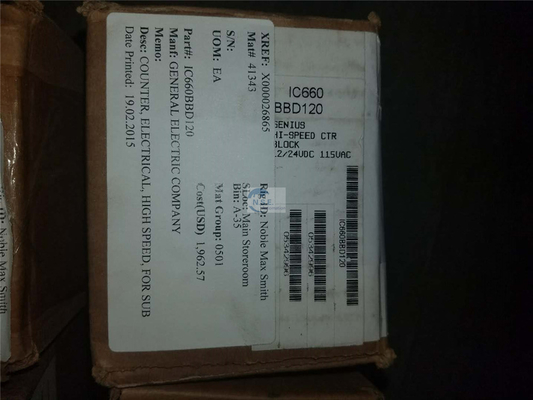 General Electric IC660BBD120 115Vac/10–30Vdc Hi–Speed Counter in stock