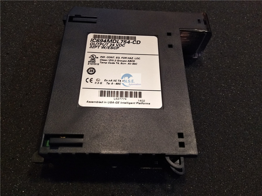 General Electric IC694MDL754 12/24 volt DC ESCP 0.75A Positive Logic Output module