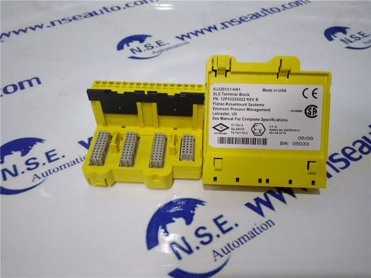 Emerson Delta V KJ2221X1-BA1 12P3232X112 REPEATER MODULE SIS NET 24VDC 300MA