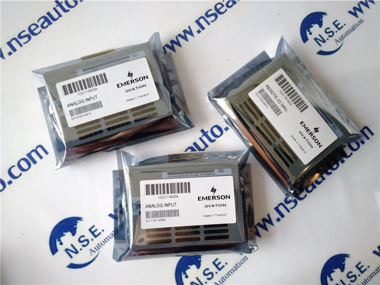 Westinghouse Ovation 1C31224G01 4-20mA Analog Input EMOD 1C31224G01