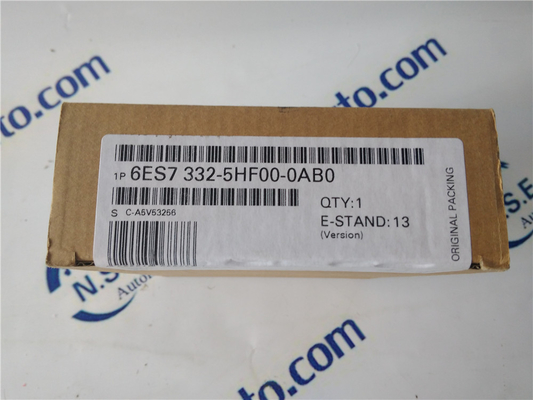 Siemens 6ES7332-5HF00-0AB0 Analog output SM 332 6ES7332-5HF00-0AB0 IN STOCK