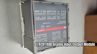 एबीबी 07एसी91 एनालॉग आईओ मॉड्यूल अपग्रेड अप्रचलित पीएलसी