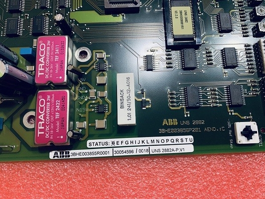 Electrical Equipment Parts ABB Control Board UNS2882A-P,V1 3BHE003855R0001