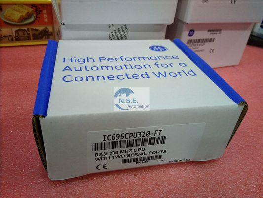Real Time Control General Electric PLC IC695CPU310 RX3i VME 300Mhz CPU High Speed PCI Backplane